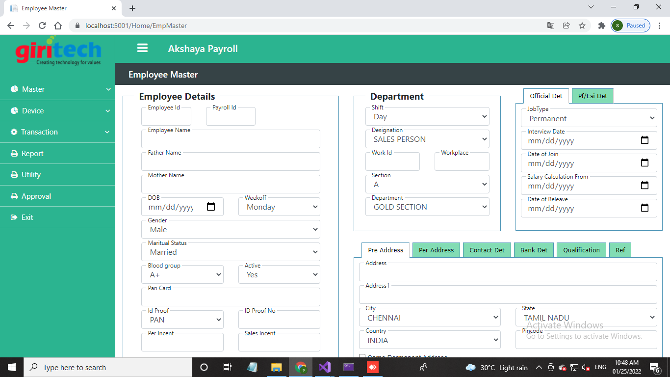 Colorlib Template